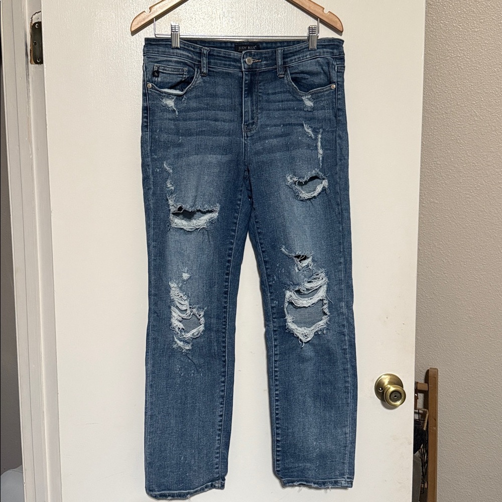 Judy Blue Classic boyfriend fit Denim Jeans sz 11/30